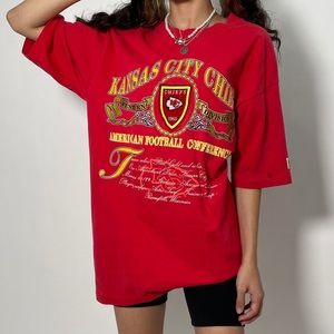 Vintage 90s NFL Kansas City Chiefs Conference Tee